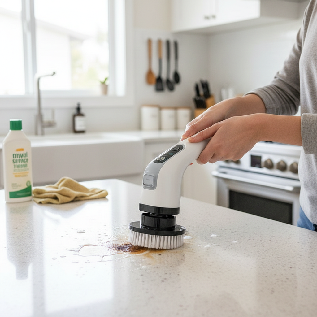 Brosse Électrique Sans Fil CLEANORIA™ – Nettoyage Puissant Sans Effort